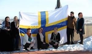 Luleå kommun har köpt in flaggor från alla minoriteter. Foto Frank Rizo, Luleå kommun